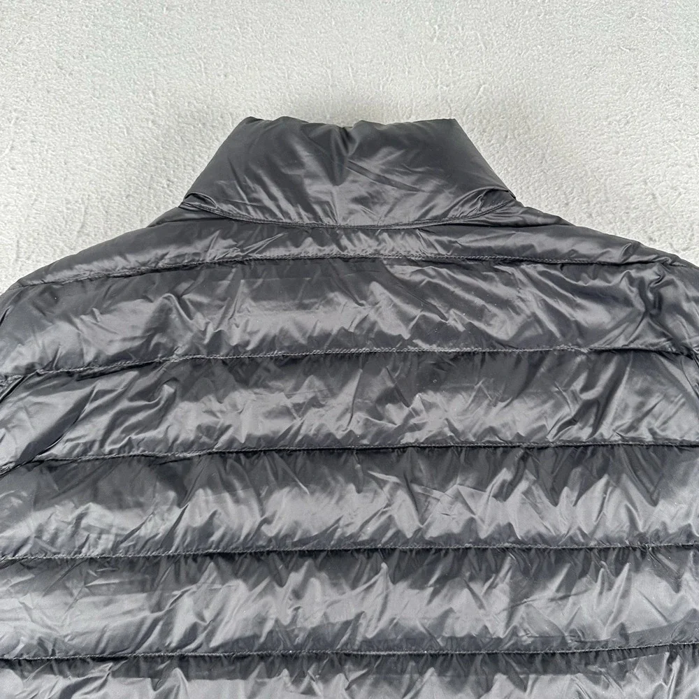 Eddie Bauer Down 650 Vest Men's XL Black Puffer Full Zip‎ Insulated Cirruslite
